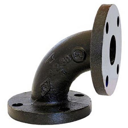 ASC ENGINEERED SOLUTIONS Asc Engineered Solutions 0306001801 Cast Iron Flanged Elbow (8 in/90 deg)