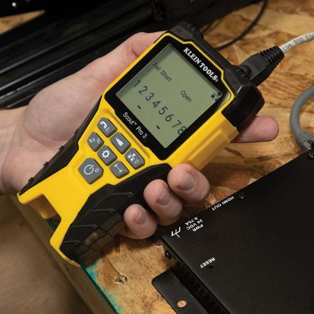 Klein VDV501-851 Cable Tester with Scout Pro 3 Tester, Remotes, Adapter and Battery