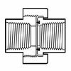 Spears 858-010 1 PVC Union FPTXFPT FKM