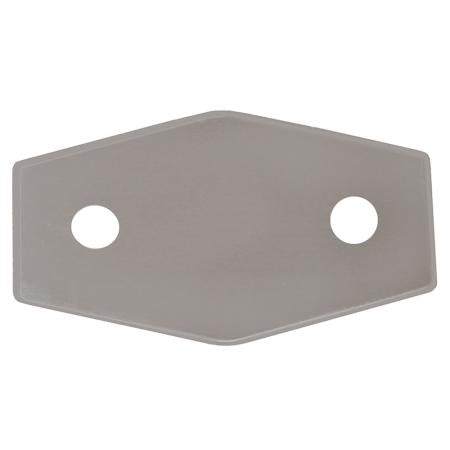 Jones Stephens T73816 2 Hole SS Repair Cover Plate 1 3/8 Dia