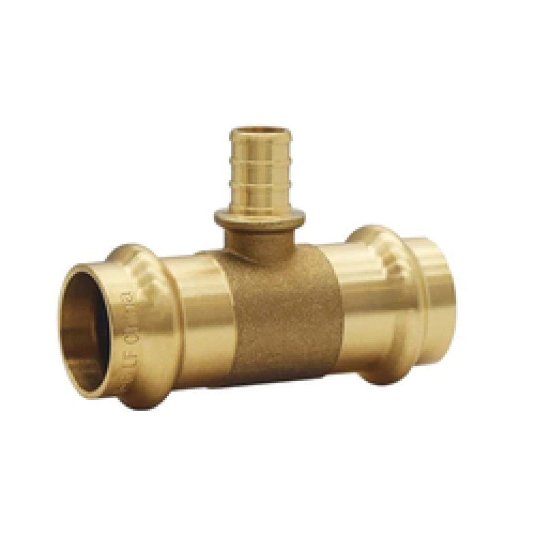 LEGEND VALVE Legend Valve 450-874P 1 in Press x 3/4 in F1807 Tee (1 x 1 x 3/4 in)