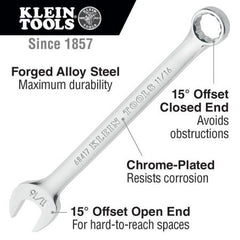 Klein 68414 Combination Wrench 1/2-Inch