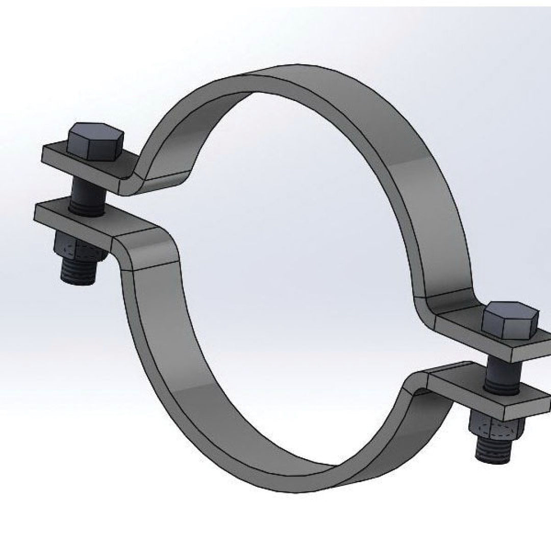 EMPIRE INDUSTRIES Empire Industries 212B0300 Standard Pipe Clamp (3 in)