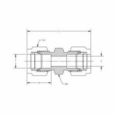 TYLOK SS-4-DU CBC-LOK Union 316 Stainless Steel