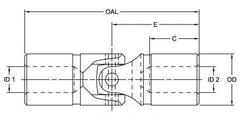 Lovejoy 68514415617 NB6B Needle Bearing Universal Joint 1/2 Round Bore