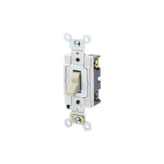 Leviton 1224-SI Toggle Switch 20 Amp 120/277 Volt 4-Way AC Quiet Switch