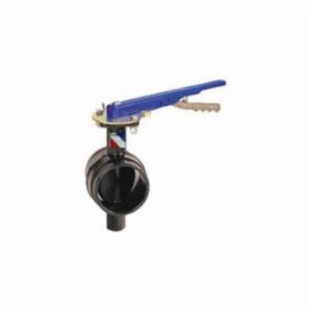 NIBCO NLK680K Butterfly Valve 6 Inch Lever-Lock Handle Grooved EPDM Encapsulated Ductile Iron Disc