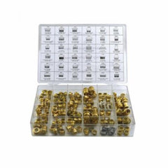 Jones Stephens B40000 Brass Seat Assortment 144 Piece