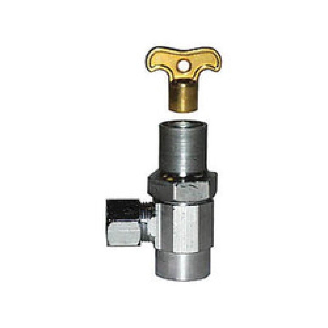 LEGEND VALVE Legend Valve 114-146NL Angle Multi-Turn Stop Valve (1/2 SWT x 3/8 OD)