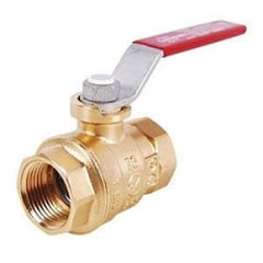 Legend Valve 101-028NL T-1001 No Lead Iron Pipe Straight Thread Full-Port Ball Valve, 2 inches