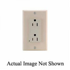 Leviton T5280-W 15 Amp 125 Volt Tamper Resistant Duplex Surge Suppressor Receptacle