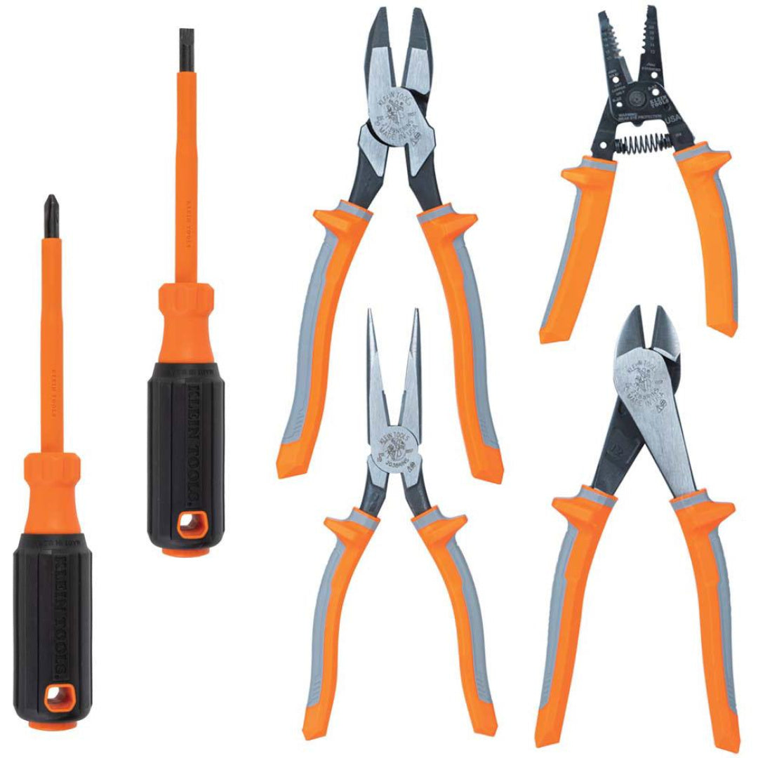 KLEIN TOOLS Klein Tools 9418R 1000V Insulated Tool Set 6-Piece