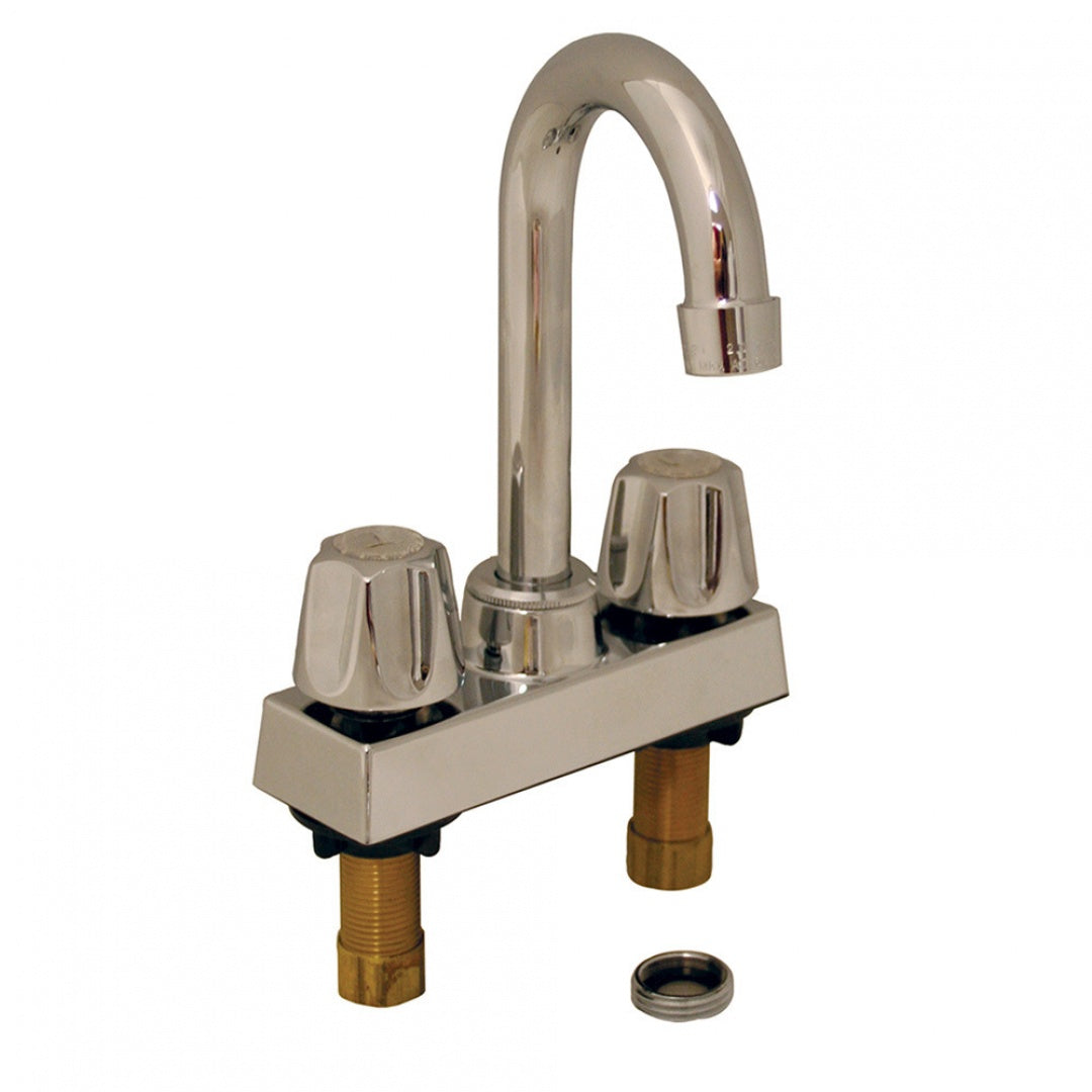 JONES STEPHENS CORP L47004 LAUNDRY TRAY FAUCET WITH GOOSENECK SPOUT