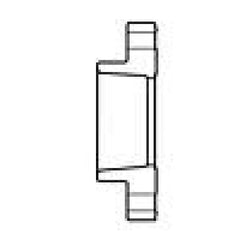 Spears 851-015C 1-1/2 CPVC ONE-PCE FLG SOC CL150 150PSI