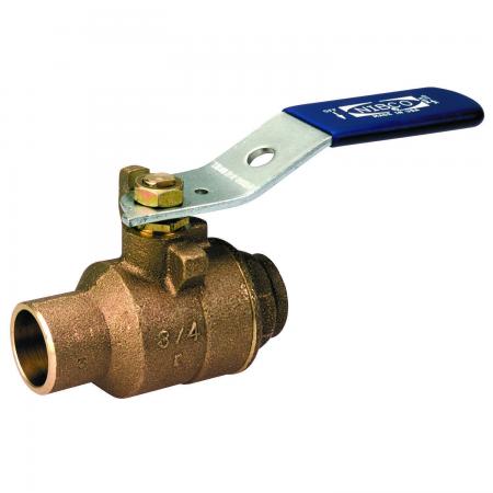 NIBCO NJ8300B Ball Valve 1-1/4 Inch with Lever Handle