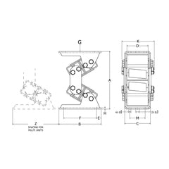 Lovejoy 68514417530 LSC-25-SHAFT COLLAR; Steel Zinc Plated 1.5625 in ID 2.5000 in OD