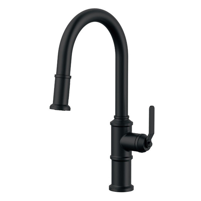 Gerber D454437BS Kinzie 1H Pull-Down Kitchen Faucet w/ Snapback Retraction 1.75gpm