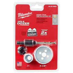 Milwaukee 49-22-4063 Door Lock Hole Dozer Hole Saw Kit