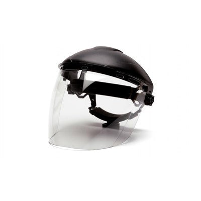 Pyramex S1110 PC Tapered Clear Face Shield