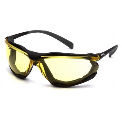 Pyramex SB9330ST Proximity Black Frame/ Amber Anti-Fog Lens