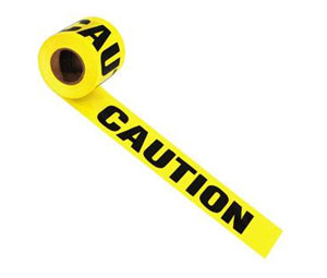 Irwin 66211 Tape 1000'X 3 Caution-Construction Area