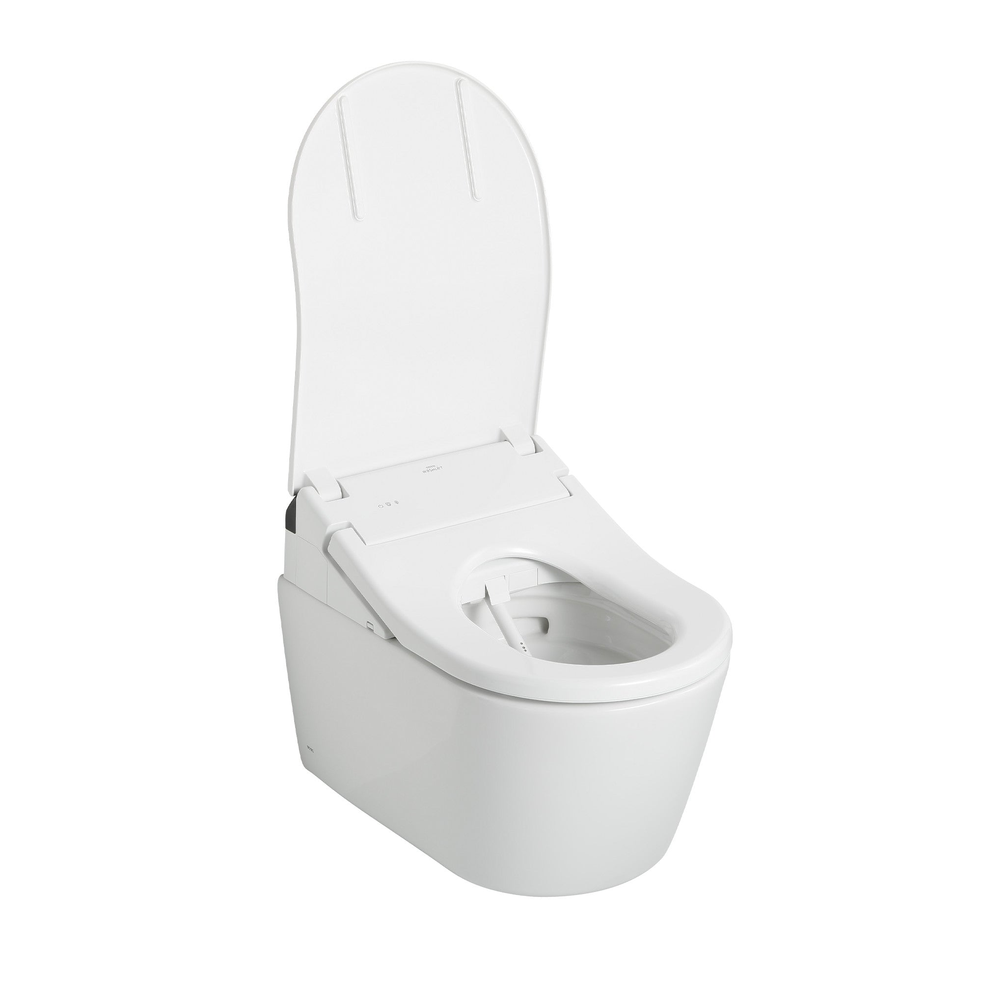 TOTO SW4047T60#01 RX Washlet+ Ready Electronic Bidet Toilet Seat with Premist Cotton White