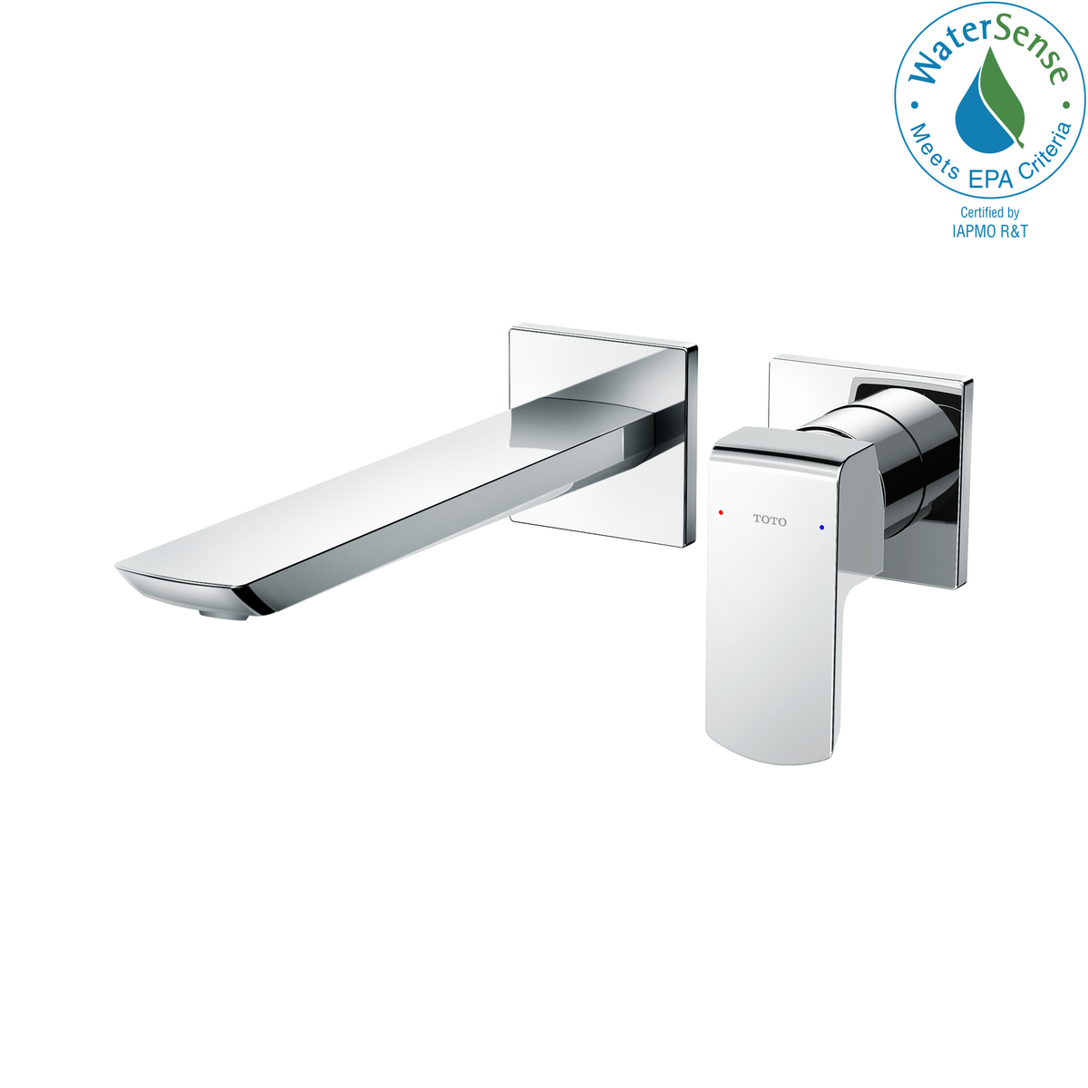 Toto TLG02311U#CP Bathroom Faucets 1.2 GPM Wall-Mount Single-Handle Bathroom Faucet Polished Chrome