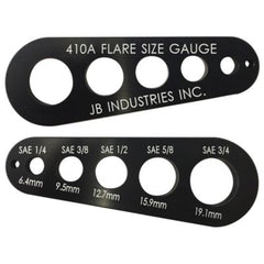 JB T30600-G Metal Flare Size Gauge