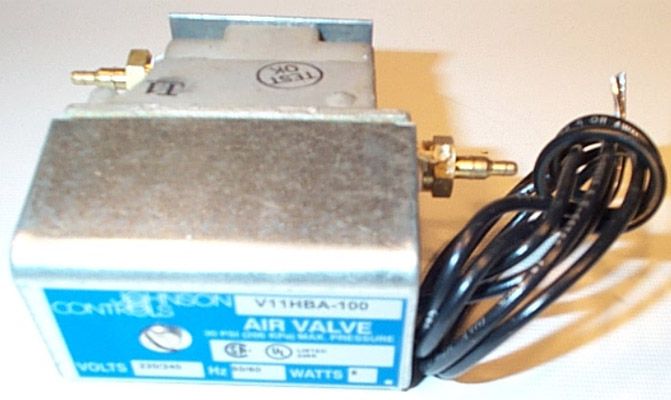 Johnson Controls V11HBA-100 Electric Pneumatic Solenoid Valve 240V 3-Way/2-Way