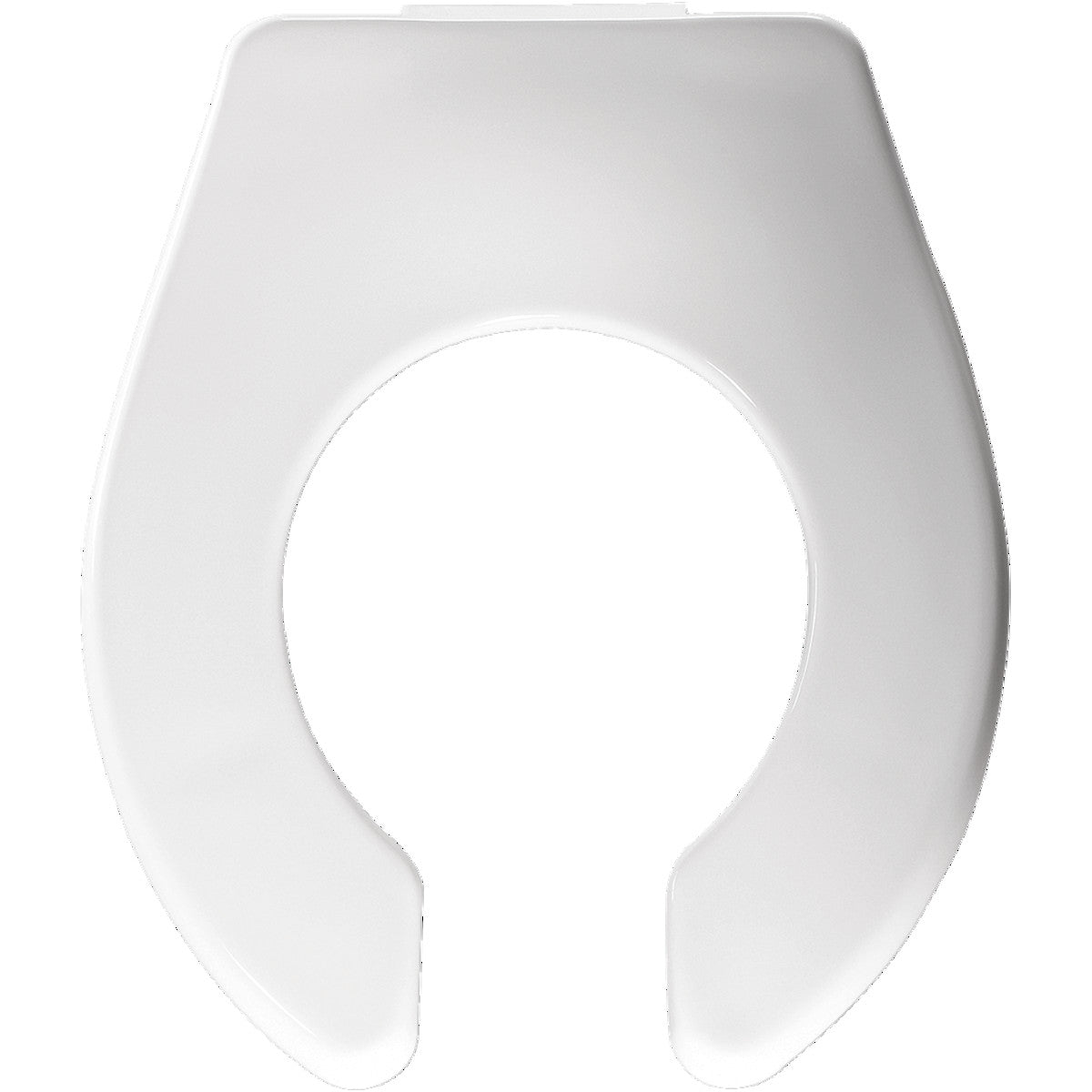 Bemis BB955CT 000 Round Open Front Toilet Seat in White