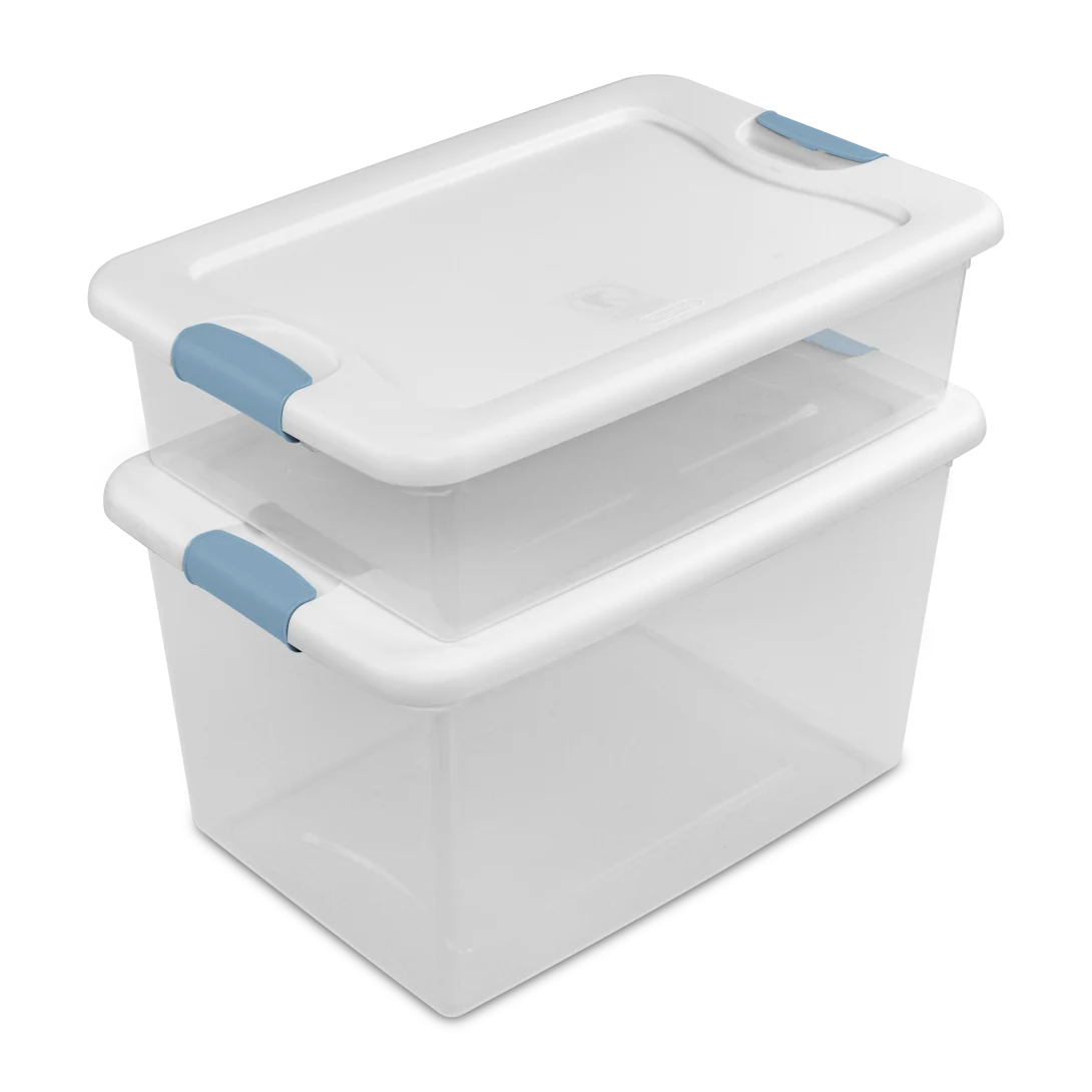 STERILITE Sterilite 14978006 Storage Tote With Lid 64 Quart (Pack of 6)