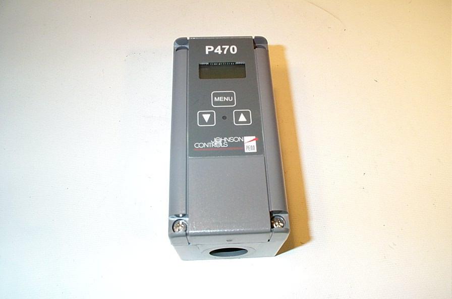 Johnson Controls P470EB-1 3Range Digital Pressure Controller 120/240