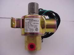 Johnson Controls V-2410-5 Three-Way Solenoid Air Valve 277V 0-30