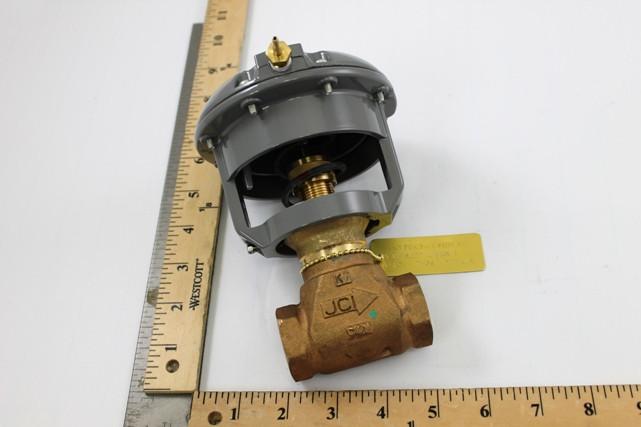 Johnson Controls VG7243CT+3008BP Actuator Bronze 1/2 Inch NPT .73 CV 3-6 PSI with Positioner