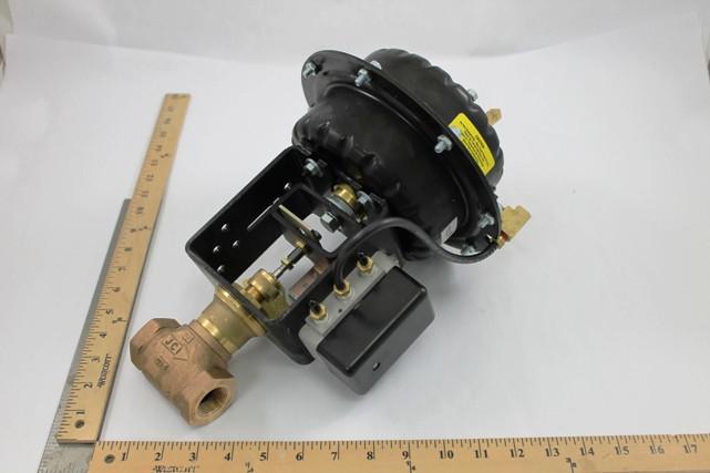 Johnson Controls VG7243LT+821C00 Globe Valve Stainless Steel Trim Pneumatic Actuator