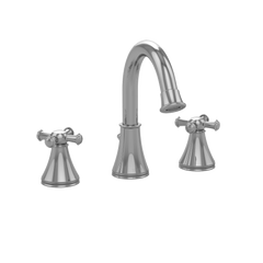 Toto TL220DDH#CP Vivian Alta Two Cross Handle Widespread 1.5 GPM Bathroom Sink Faucet Polished Chrome