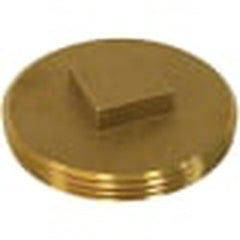 Jones Stephens P50150 1 1/2 RH Sou Code Brass Plug