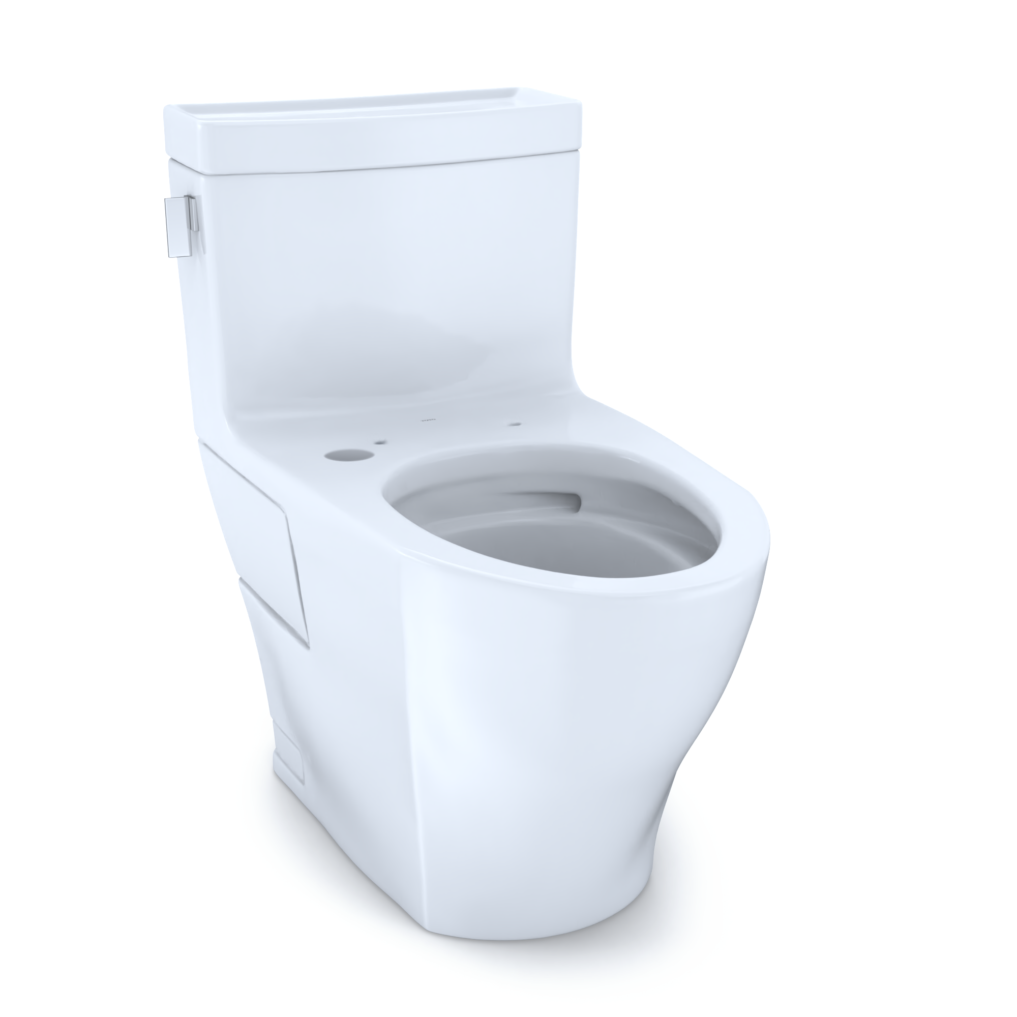 Toto CST624CEFGAT40#01 Legato One-Piece Elongated 1.28 GPF Washlet+ and Auto Flush Ready Toilet With Cefiontect Cotton White