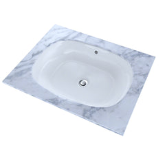 Toto LT481G#01 Maris Undercounter Lavatory Sink with SanaGloss, Cotton