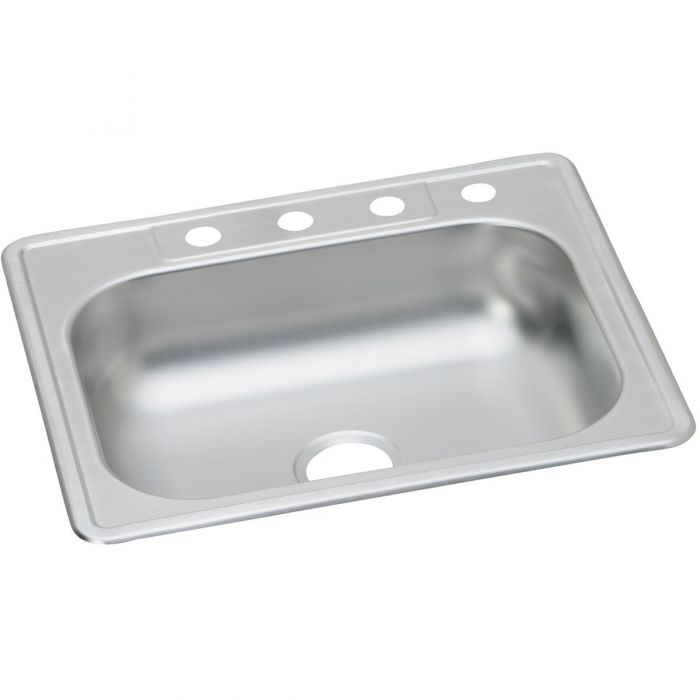 Elkay KW50125223 Dayton Stainless Steel Drop-in Sink 6-1/16 x 25 x 22