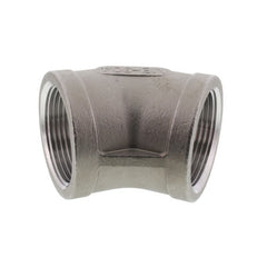 Merit Brass K402-20 Banded Pipe 45 Deg Elbow 1-1/4 In FNPT 150 lb 304/304L Stainless Steel