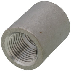 Merit Brass K411-08 Pipe Coupling, 1/2 In Nominal, FNPT End Style, 150 lb, 304/304L Stainless Steel