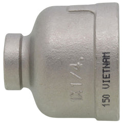 Merit Brass K412-1604 Banded Reducing Coupling 1 x 1/4 in Nominal FNPT End Style