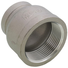 Merit Brass K412-2416 Banded Reducing Coupling 1-1/2 x 1 in FNPT