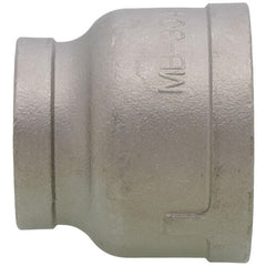 Merit Brass K412-2416 Banded Reducing Coupling 1-1/2 x 1 in FNPT