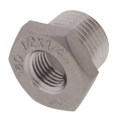 Merit Brass K414-0804 Hex Head Pipe Bushing 1/2 x 1/4 in Nominal MNPT x FNPT