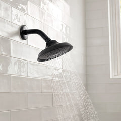 Hansgrohe 04781670 Joleena Showerhead 150 1-Jet, 1.5 GPM in Matte Black