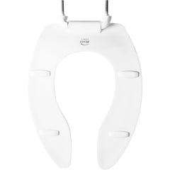 Bemis 1655SSCT-000 Elongated Open Front Toilet Seat in White