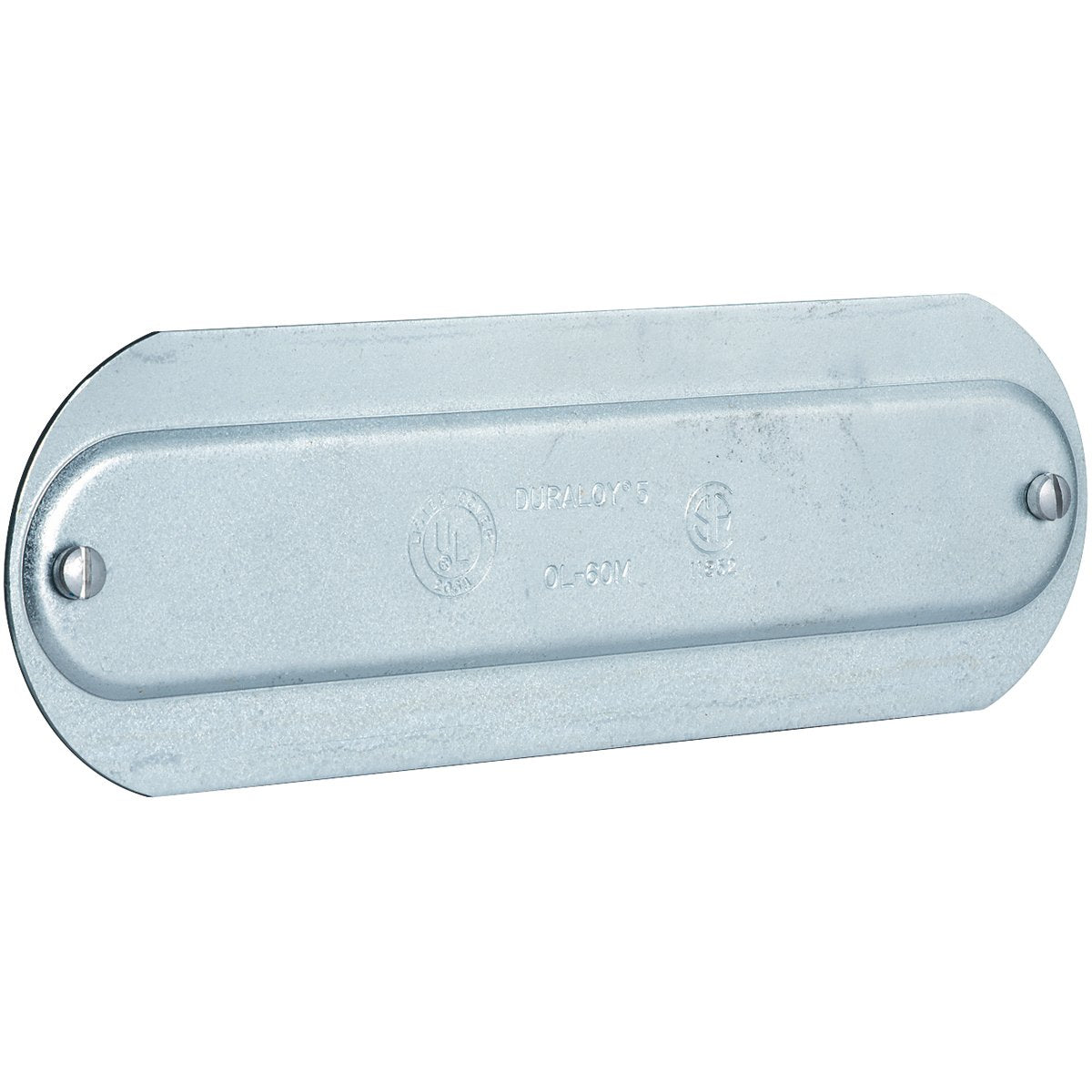 Killark OL-10 O Series/Duraloy 5 Series - Aluminum Conduit Body Cover - Hub Size 1/2inch