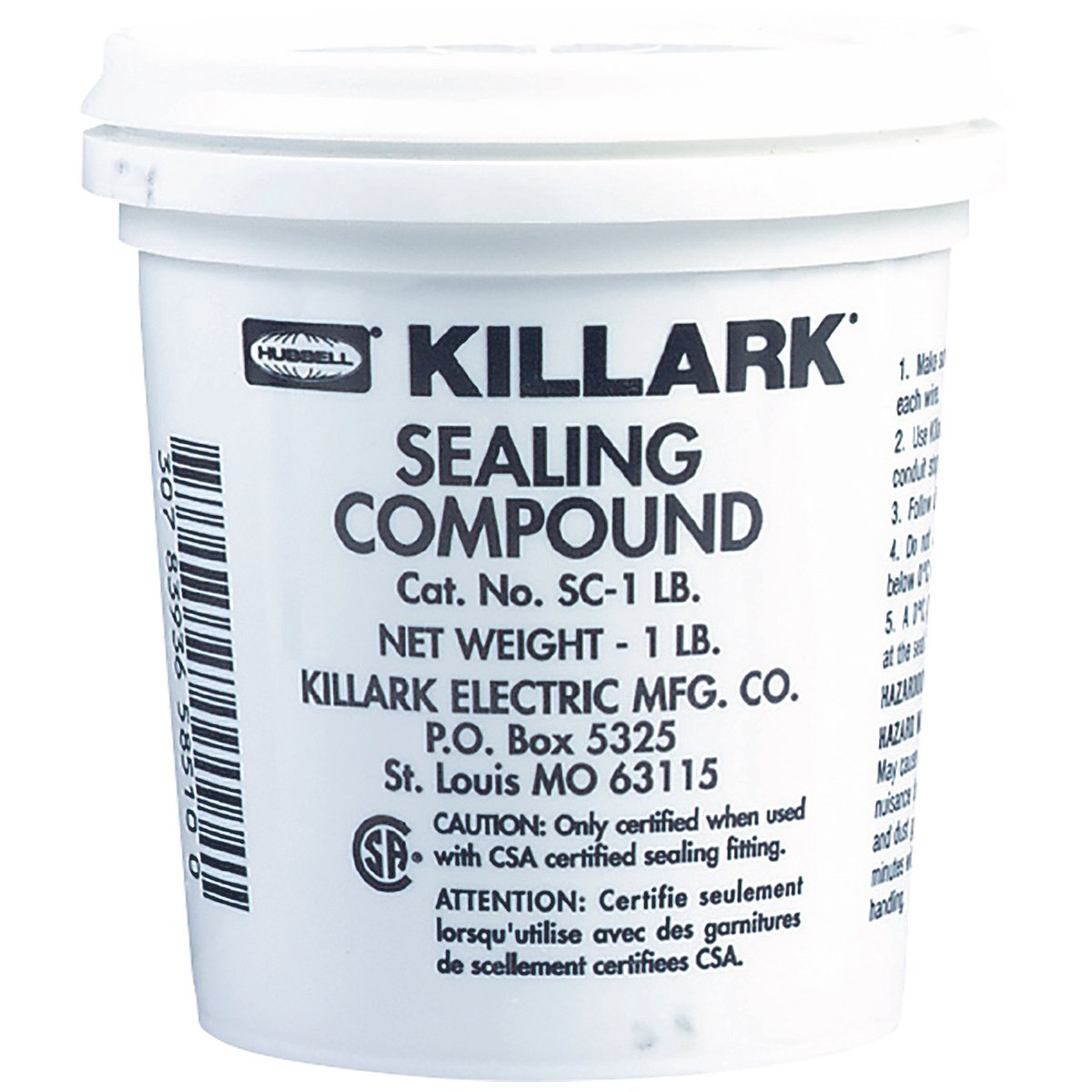 Killark SC-1-LB Sealing Compound 1LB